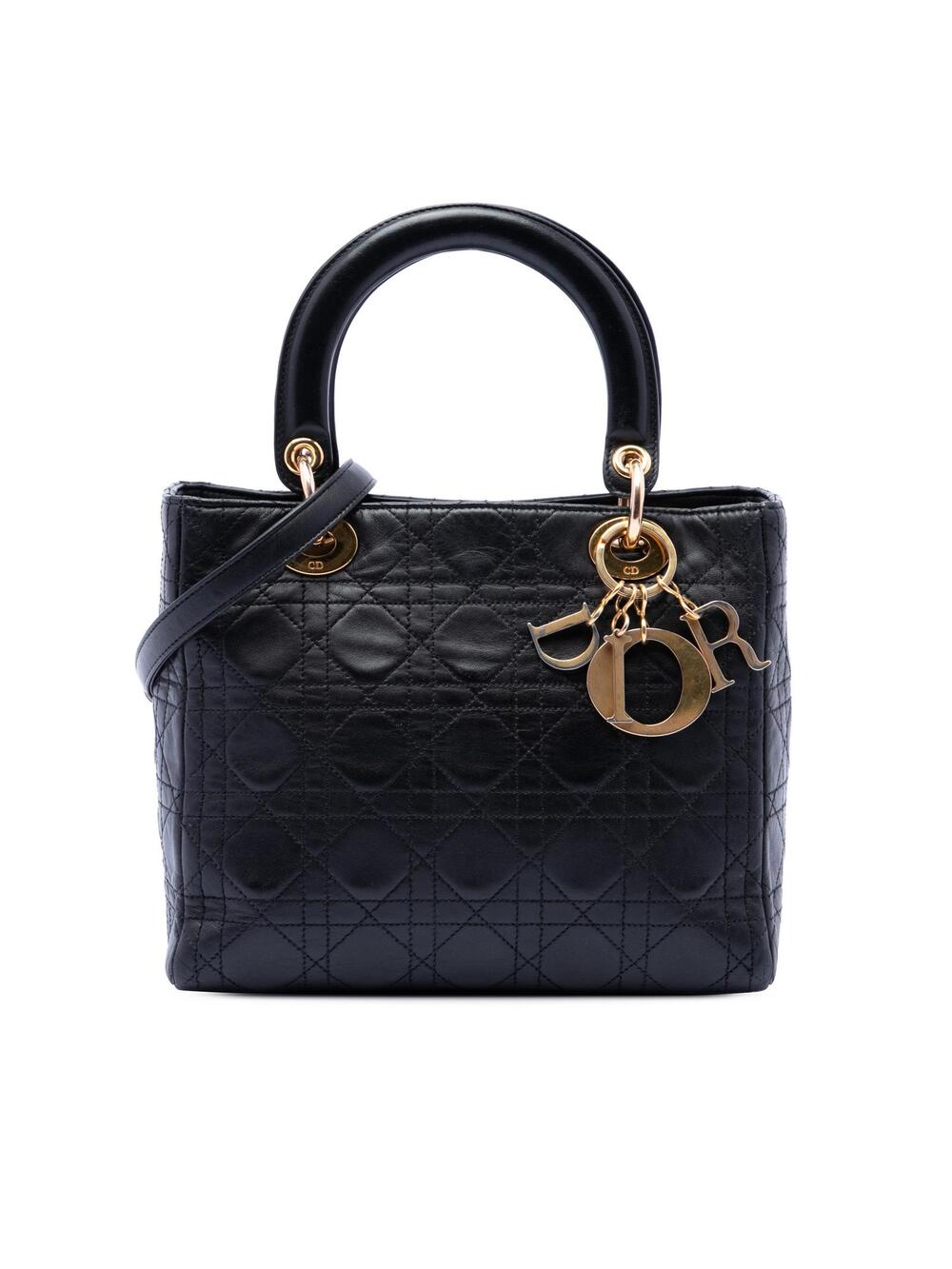 Dior Medium Lambskin Cannage Lady Pre- #367108D14B